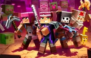 تصاویر بیشتری از دنباله احتمالی Minecraft Dungeons فاش شد