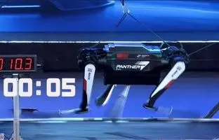 سگ رباتیک رکورد سریع‌ترین انسان را زد + ویدئو