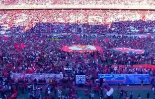 عجیب‌ترین عکس از جشن قهرمانی تراکتور
