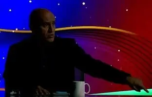  خودزنی علیرضا منصوریان در برنامه زنده + ویدئو