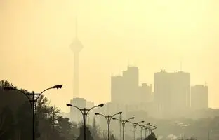 شاخص آلودگی هوای تهران؛ ۶ دی
