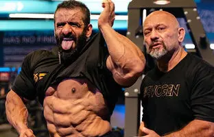  حضور هادی چوپان در تولد راک + عکس