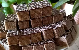 طرز تهیه شیرینی میکادو (میشکا) بدون فر ویژه عید نوروز