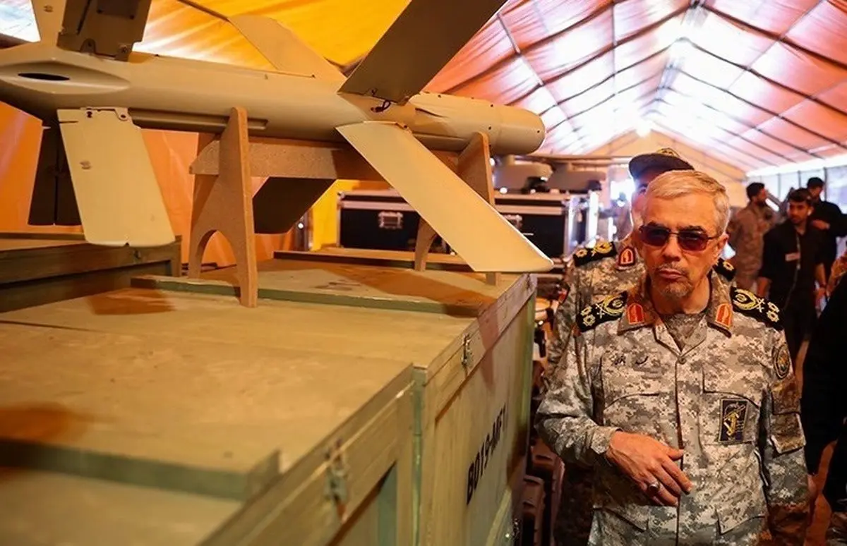 رونمایی موشک‌ها و پهپاد‌های جدید نیروی زمینی سپاه + تصاویر