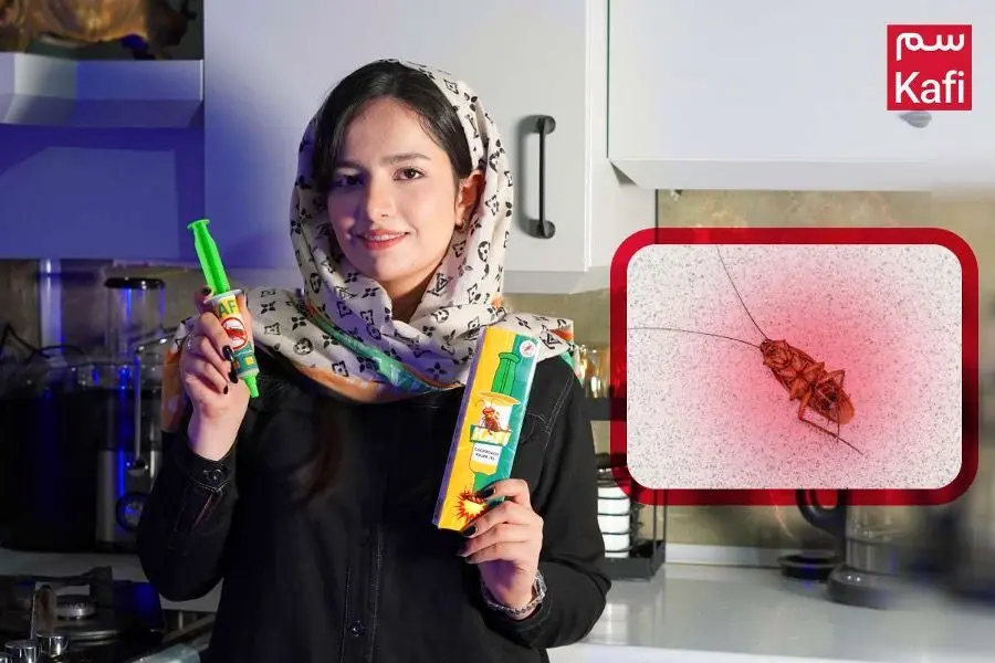 روش از بین بردن سوسک کابینت ام دی اف با خمیر سوسک کش کافی