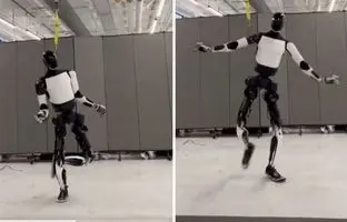 ربات انسان‌نمای تسلا رقصیدن را یاد گرفت! + ویدئو