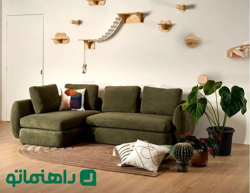 16 مدل مبل ال پازلی مناسب دکوراسیون منزل مینیمال