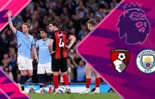 خلاصه بازی منچسترسیتی 3 - بورنموث 1 + ویدئو