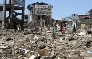 آستانه اشرفیه یک هفته بعد از حمله اسرائیل