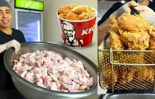 نحوه پخت بال مرغ سوخاری مانند KFC 