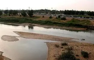 آلودگی زیست محیطی رود کارون + تصاویر