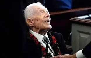 (تصاویر) جیمی کارتر ۱۰۰ ساله شد