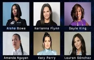 پرواز فضایی کاملا زنانه روز دوشنبه همراه با «کیتی پری» به فضا می‌رود