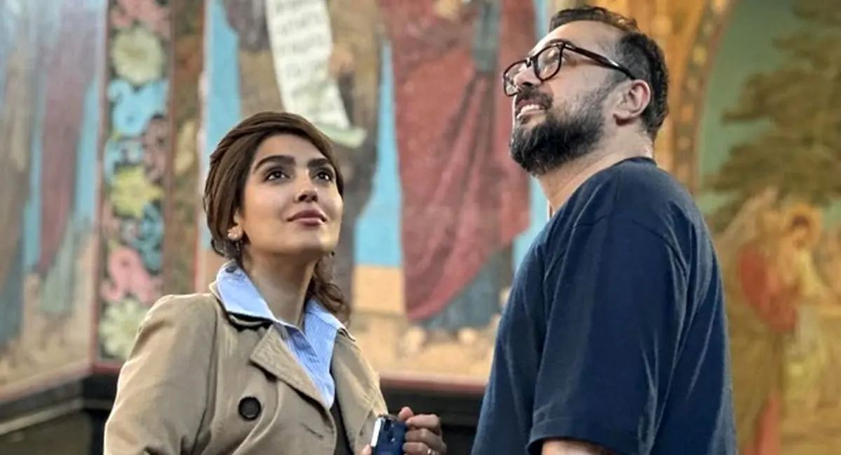  اولین عکس از بچه مونا کرمی و سپندامیرسلیمانی 