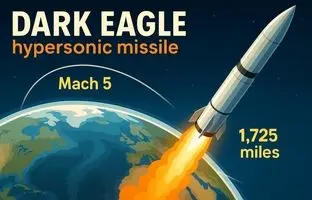 «دارک ایگل»، موشک هایپرسونیک ساخت آمریکا