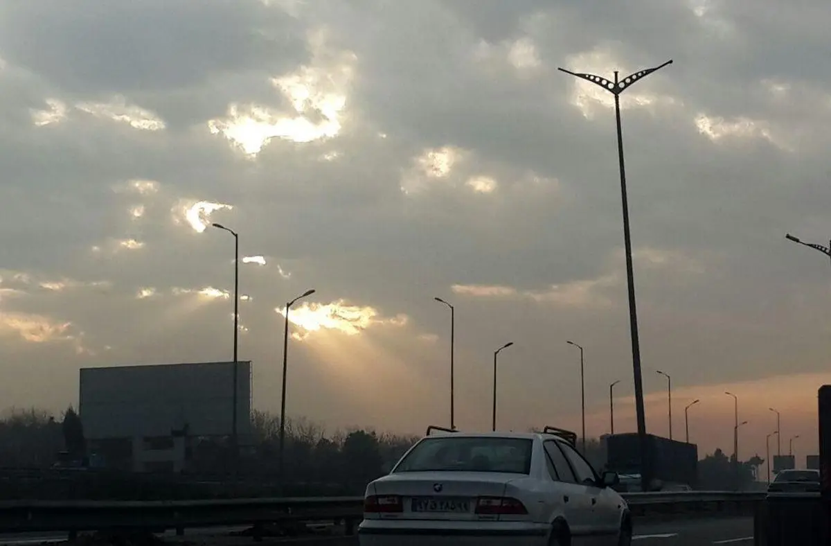 وضعیت هوا تهران دوشنبه 17 دی