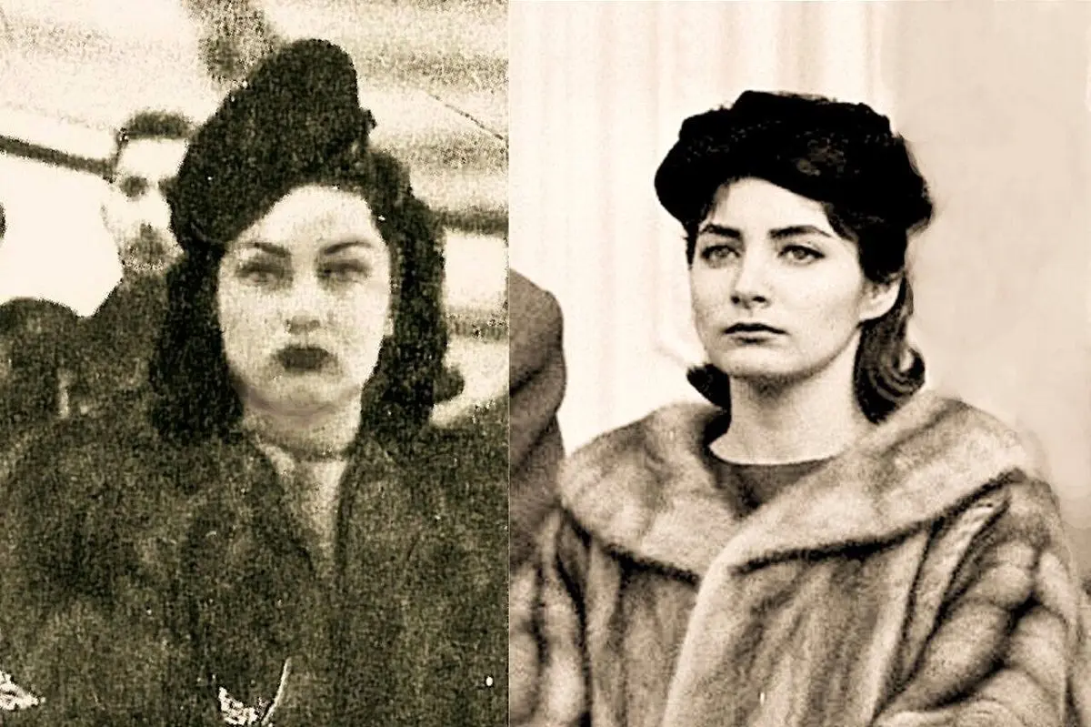 عکس قدیمی: شهناز پهلوی و پسر عمه اش شهرام در سوئیس، سال 1326