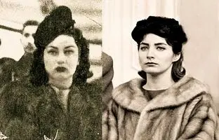 عکس قدیمی: شهناز پهلوی و پسر عمه اش شهرام در سوئیس، سال 1326