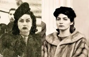 عکس قدیمی: شهناز پهلوی و پسر عمه اش شهرام در سوئیس، سال 1326