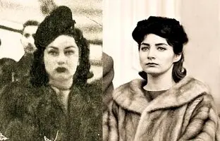 عکس قدیمی: شهناز پهلوی و پسر عمه اش شهرام در سوئیس، سال 1326