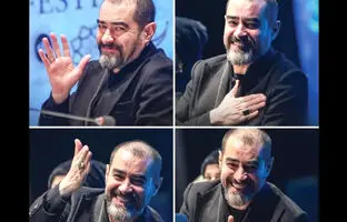 شهاب حسینی به همراه همسرش در جشنواره فجر 