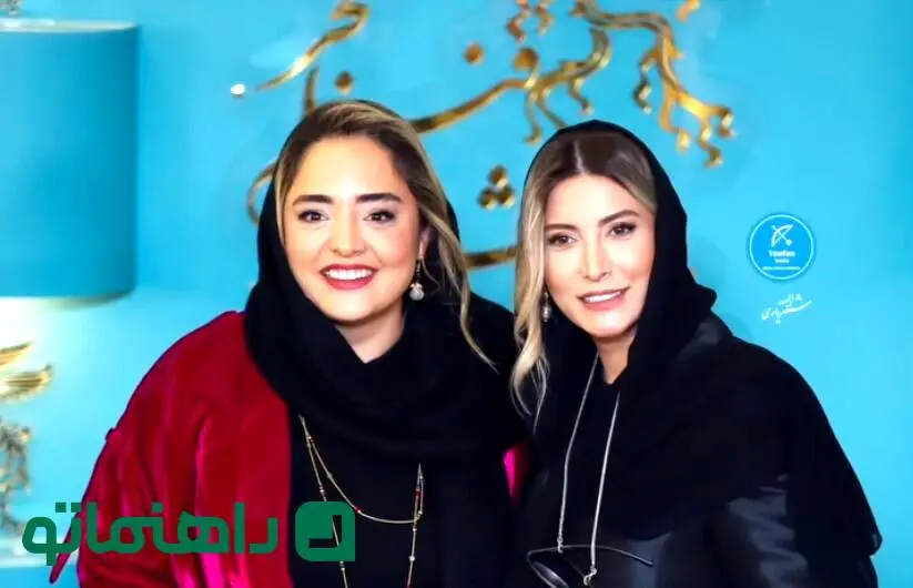 سفر نوروزی به سبک فریبا نادری؛ تصویر جالبی از فریبا نادری با نرگس محمدی در فرانسه