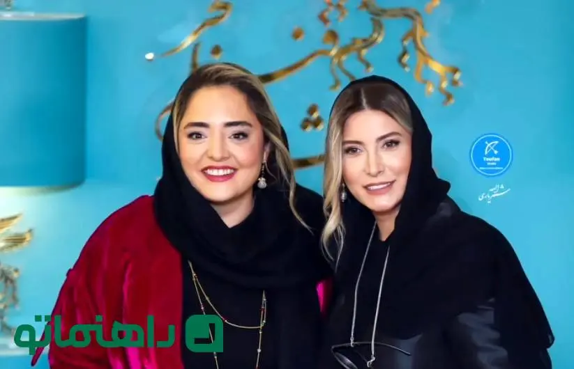 سفر نوروزی به سبک فریبا نادری؛ تصویر جالبی از فریبا نادری با نرگس محمدی در فرانسه
