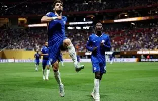 چلسی مقابل بنفیکا؛ توقف بازی در دقیقه 85 به علت طوفان+ ویدئو