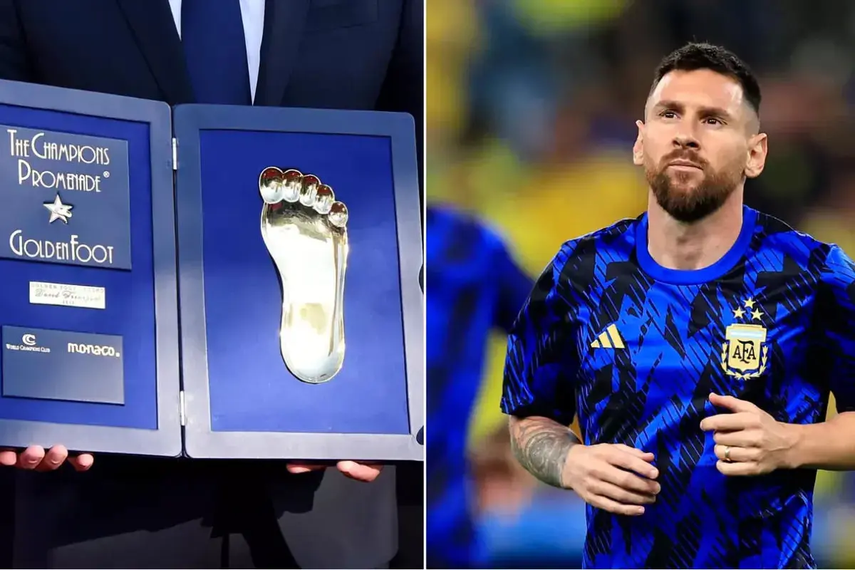 پای لیونل مسی هنوز طلایی نیست!