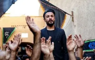  نوحه‌خوانی مصطفی راغب همزمان با شروع ماه محرم + ویدئو