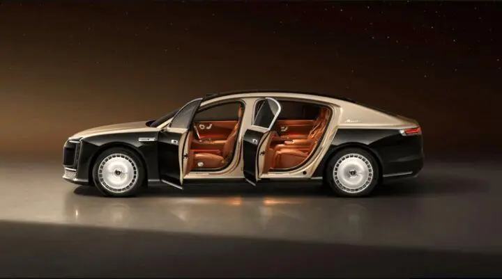ترکیب رولزرویس و میباخ / این ماشین لوکس ساخت هواوی است