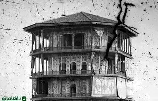 بلندترین ساختمان ایران در زمان قاجار در انزلی + عکس