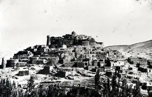 روستای ده سرخ مشهد در دوره قاجار + عکس