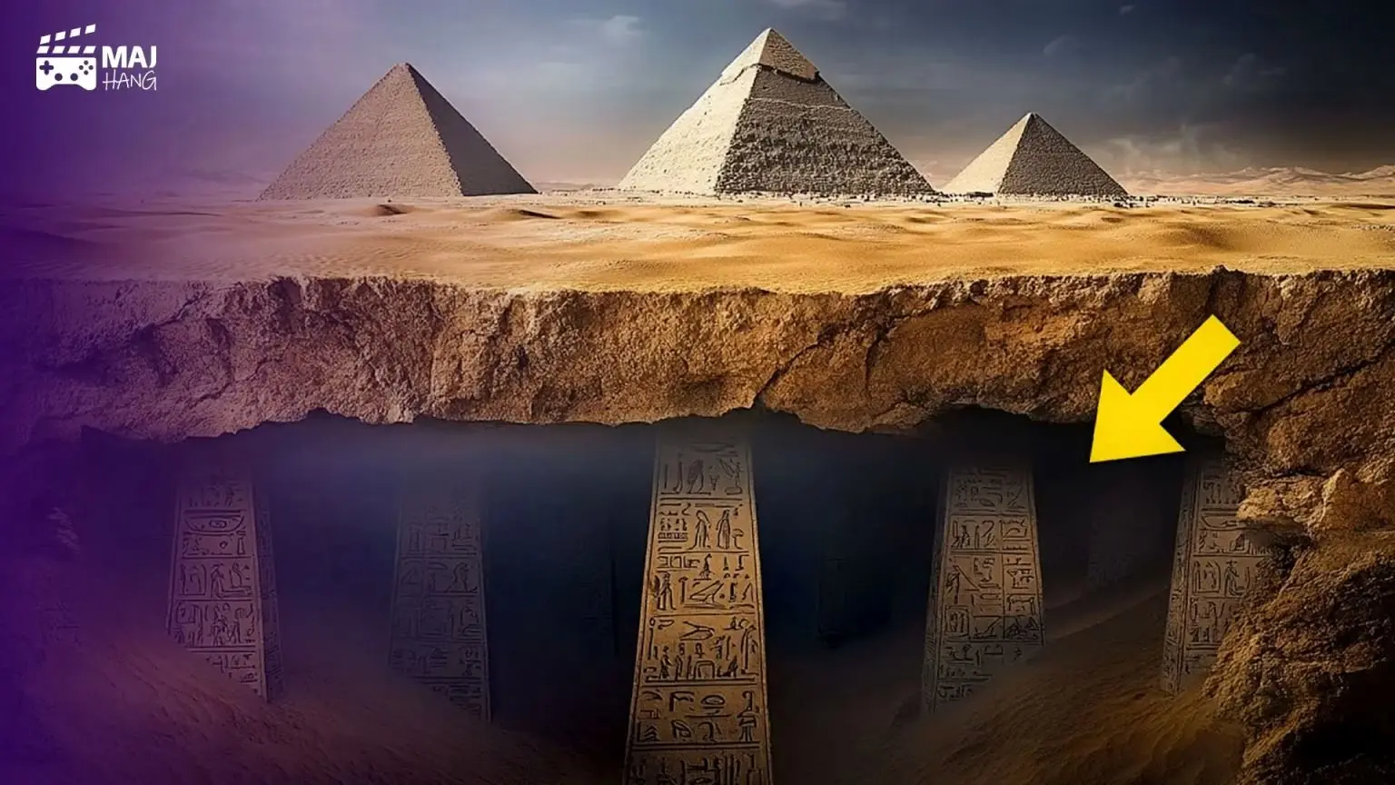 داستان ساختمان‌های عظیم‌الجثه زیر اهرام مصر چیست؟ 