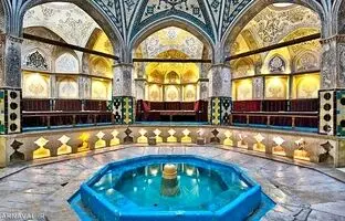 از کارت سوخت تا کارت بانکی در حوض صفوی باغ فین! + ویدئو