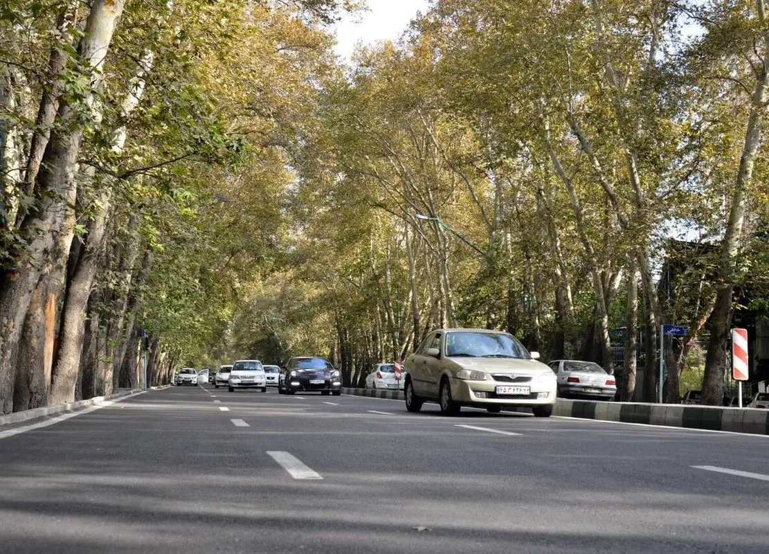 شکل و شمایل «خیابان ولیعصر بعد سه راه میرداماد»؛ سال 56 + تصویر