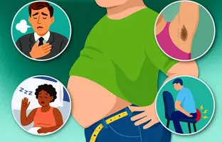 ۱۲ نشانه که می گویند اضافه وزن شما خطرناک است؛ چاقی بالینی چیست؟