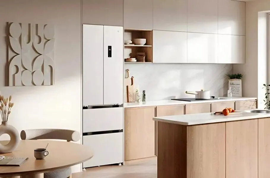 یخچال جدید شیائومی رونمایی شد؛ طراحی باریک با پشتیبانی از HyperOS