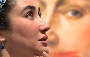 عکس بهاره افشاری و سردار آزمون در پاریس
