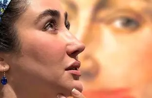 عکس بهاره افشاری و سردار آزمون در پاریس
