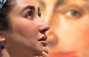 عکس بهاره افشاری و سردار آزمون در پاریس
