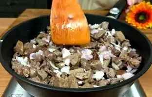  طرز تهیه یک غذای جدید با 500 گرم «جگر مرغ» و 200 گرم ماکارونی + ویدئو