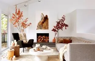 5  ایده مینیمالیستی برای گرم کردن دکوراسیون خانه در فصل پاییز