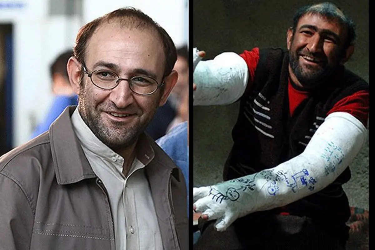  پیام بازیگرنقش اوس موسی سریال پایتخت در راهپیمایی امروز 