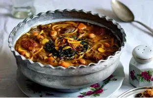 خوشمزه بپزید؛ طرز تهیه آش ترش مازندرانی محلی و خوشمزه