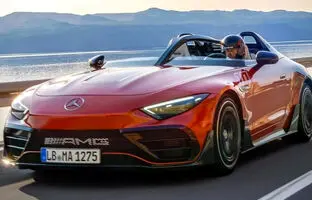 گران‌ترین نسخه از مرسدس بنز SL با تیونینگ AMG و بدون شیشه جلو معرفی شد