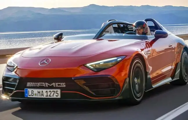 گران‌ترین نسخه از مرسدس بنز SL با تیونینگ AMG و بدون شیشه جلو معرفی شد