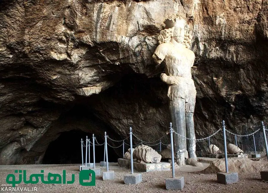 بزرگترین مجسمه سنگی ایران باستان را تاکنون دیده‌اید؟