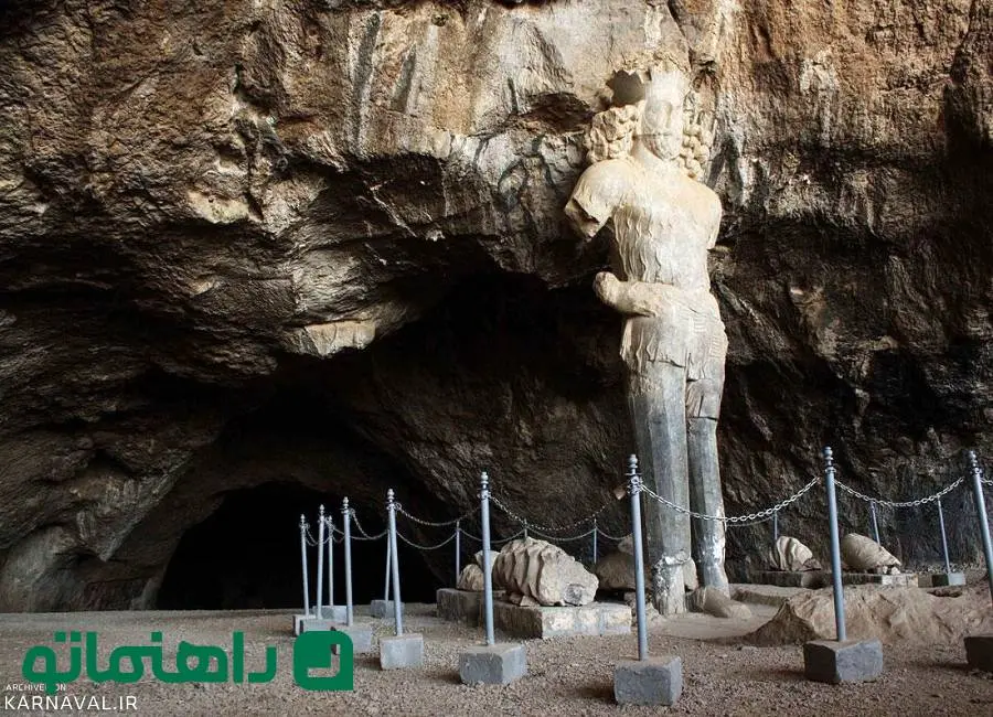 بزرگترین مجسمه سنگی ایران باستان را تاکنون دیده‌اید؟