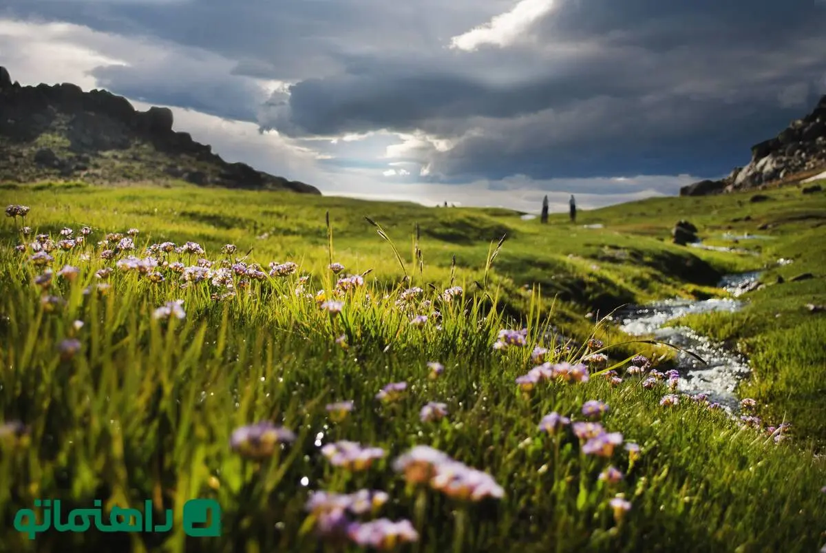دره، دشت و روستایی خنک در همدان برای سفر در تابستان